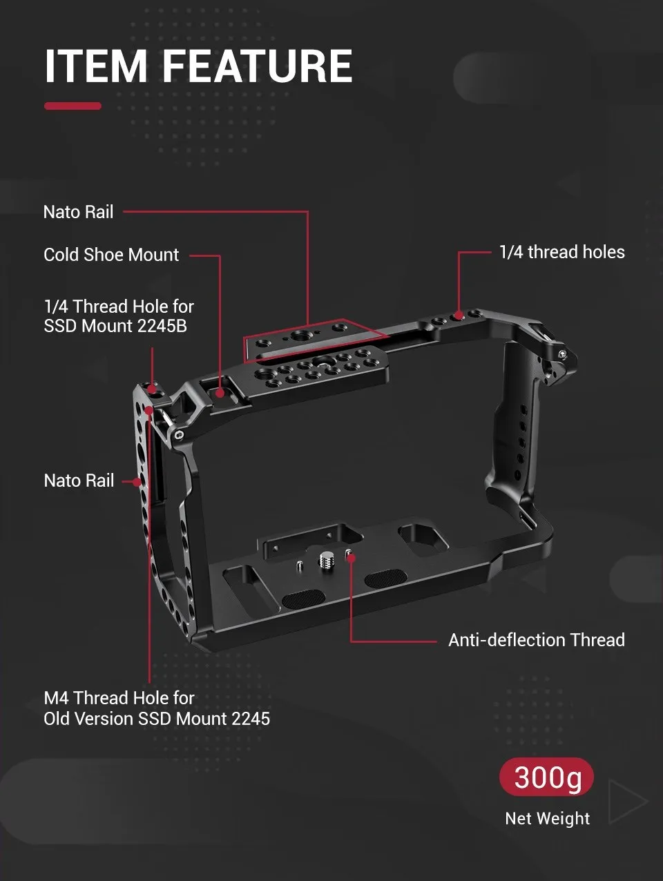 Blackmagic Pocket Cinema digital camera with SmallRig...