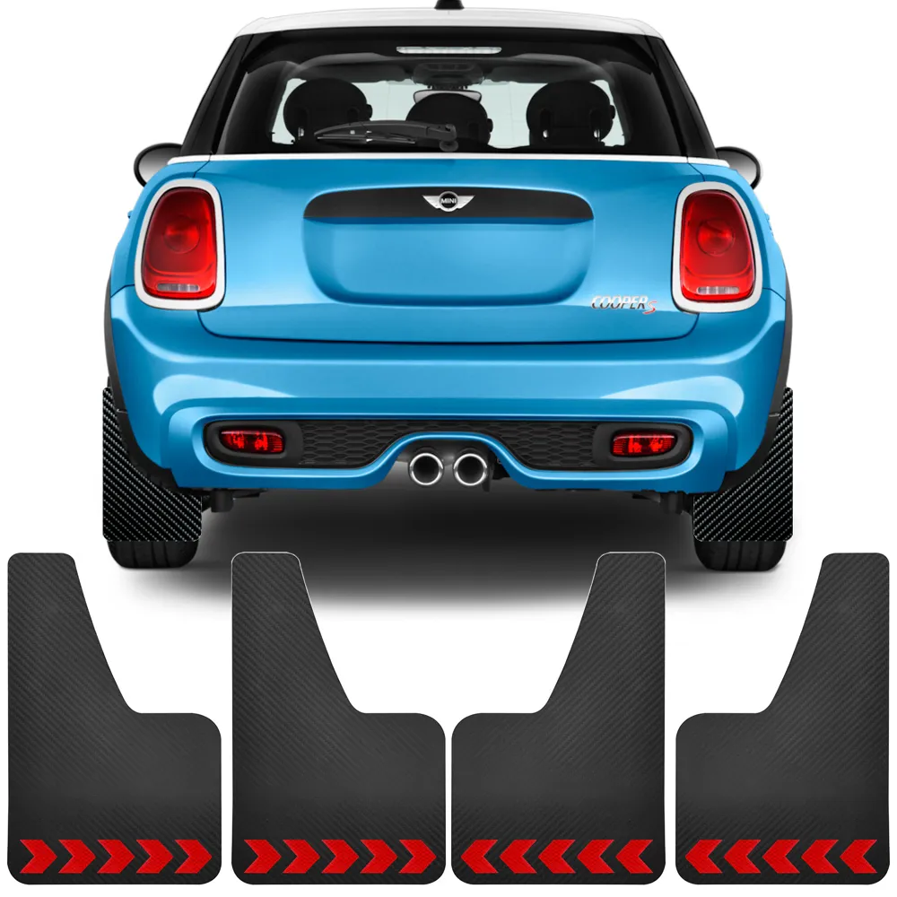 Rally Mudguards Mud Flaps Splash Guards for Mini Cooper One JCW Clubman S Countryman R55 R56 R60 F54 F55 F56 F60 2024