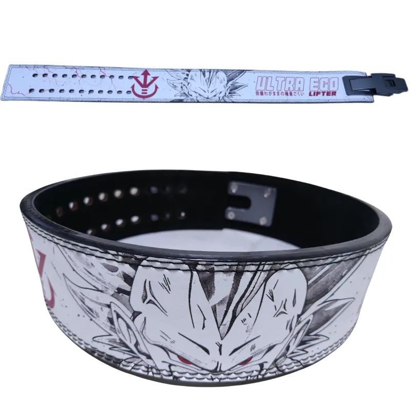 FlexzFitness 10mm Powerlifting Gürtel - Leder Fitnessgürtel Für Kreuzheben & Kniebeugen