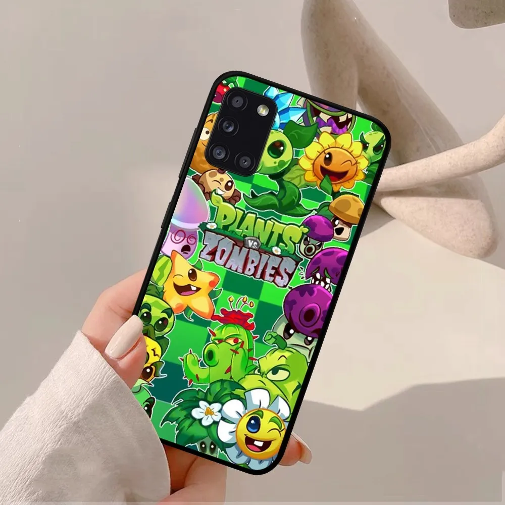 P-Plants Vs Z-Zombies Soft Black TPU Phone Case for Samsung A 10 11 12 13  20 21 22 30 31 32 40 51 52 53 70 71 72 73 91 13 Shell from Dhgate Cell  Phone Game Accessories - price 4.56