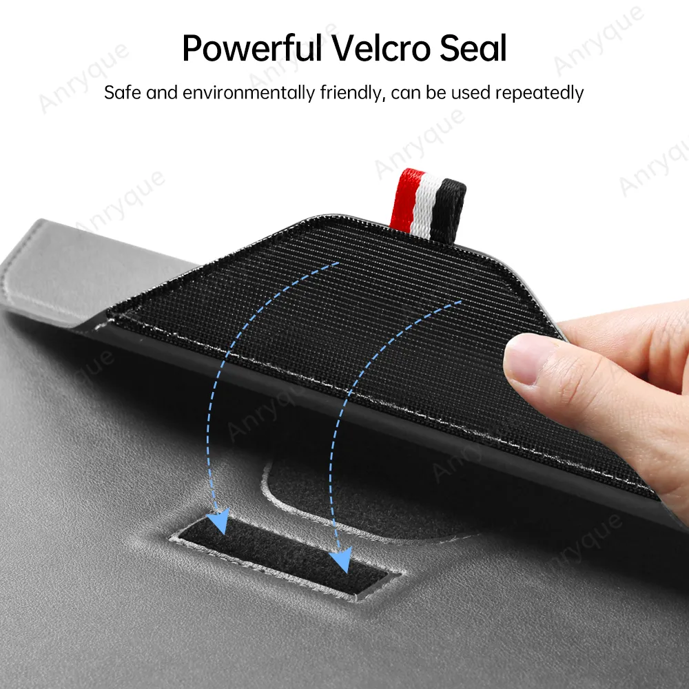 13-14In Laptop Sleeve Integrate With Adjustable Stand & Mouse Pad, Leather Case Bag For MacBook Pro M2/M1 Pro/Max A2779 A2442, MacBook Air 13, 13.5 Surface Laptop 5/4/3/2/1-Bronze - View #6