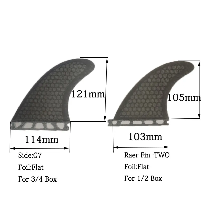 DHgate.com:5PCS Fiberglass Honeycomb Surfboard Fins, Futures