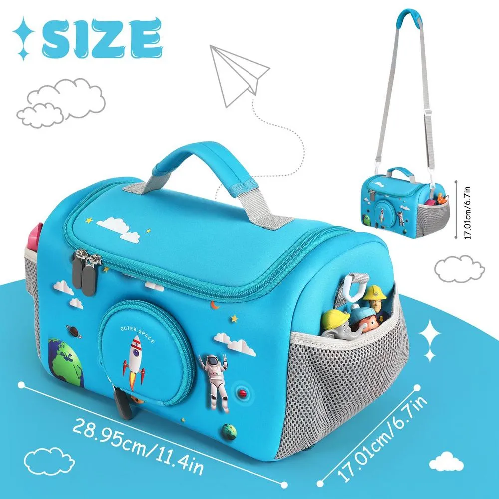 Étui De Transport Toniebox Rouge - Sac Rangement Figurine Et Lecteur Audio