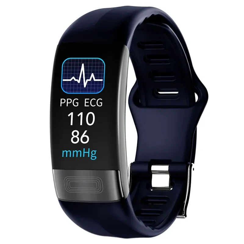 Blood Glucose Monitor Blood Pressure Ecg Capable Smartwatch Ecg+