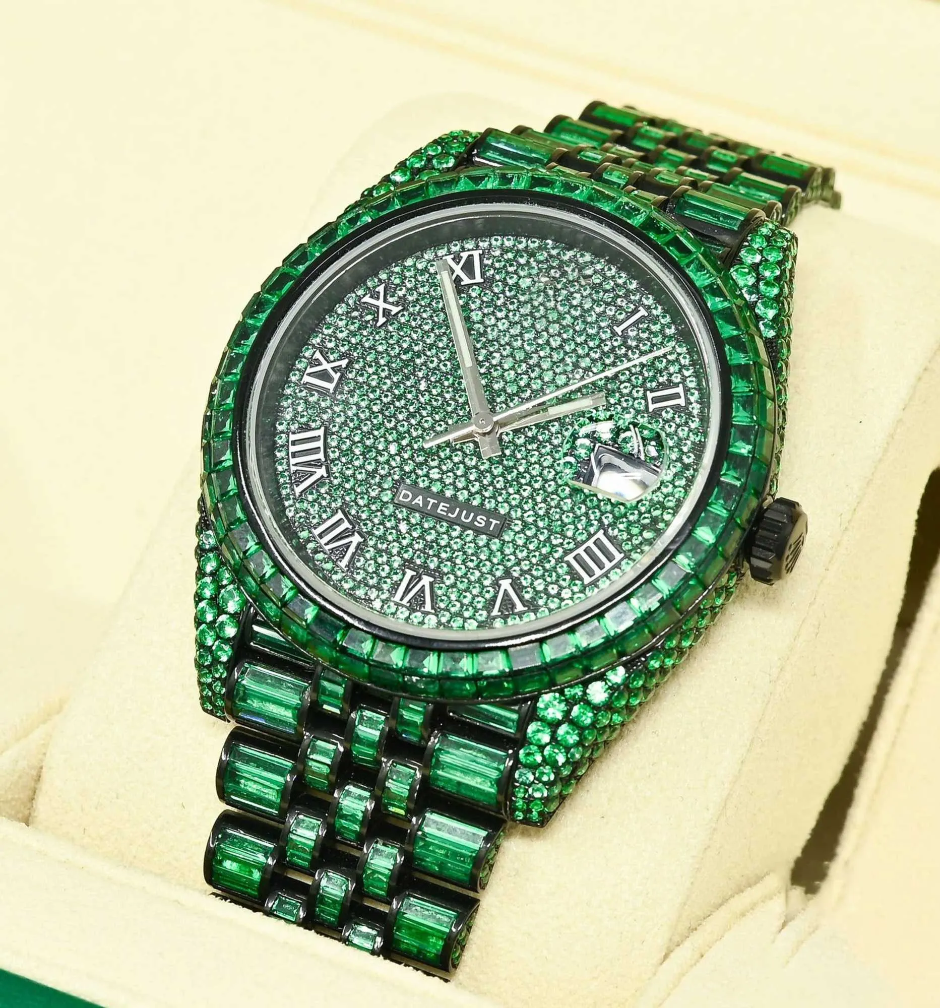 Emerald watch mens sale