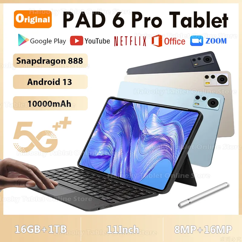 New 24 Pad 6 Pro Global Android 13 samsung tablet -
