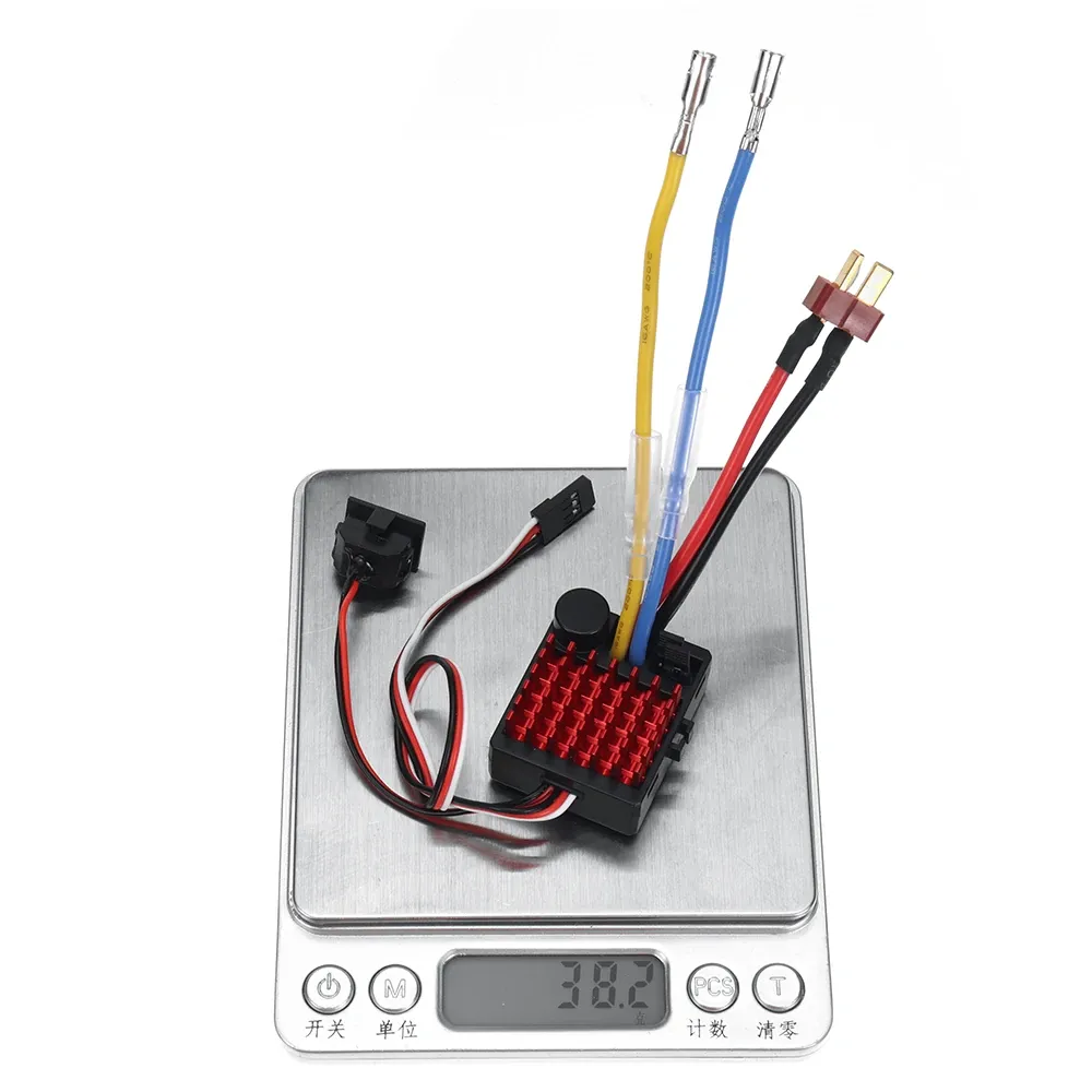 Flyueace 6860 Brushed Esc 60a Waterproof Crawler Speed Controller With Bec Rc Vehicles Cars Boats Tanks Models Parts P 1992348