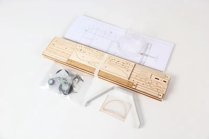 RC Airplanes Laser Cut Balsa Wood Airplane Kit Wingspan 40.16 in Model ...