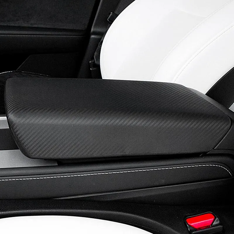 TPE Center Console Armrest Cover For Tesla Model Y Juniper 2025 - View #9