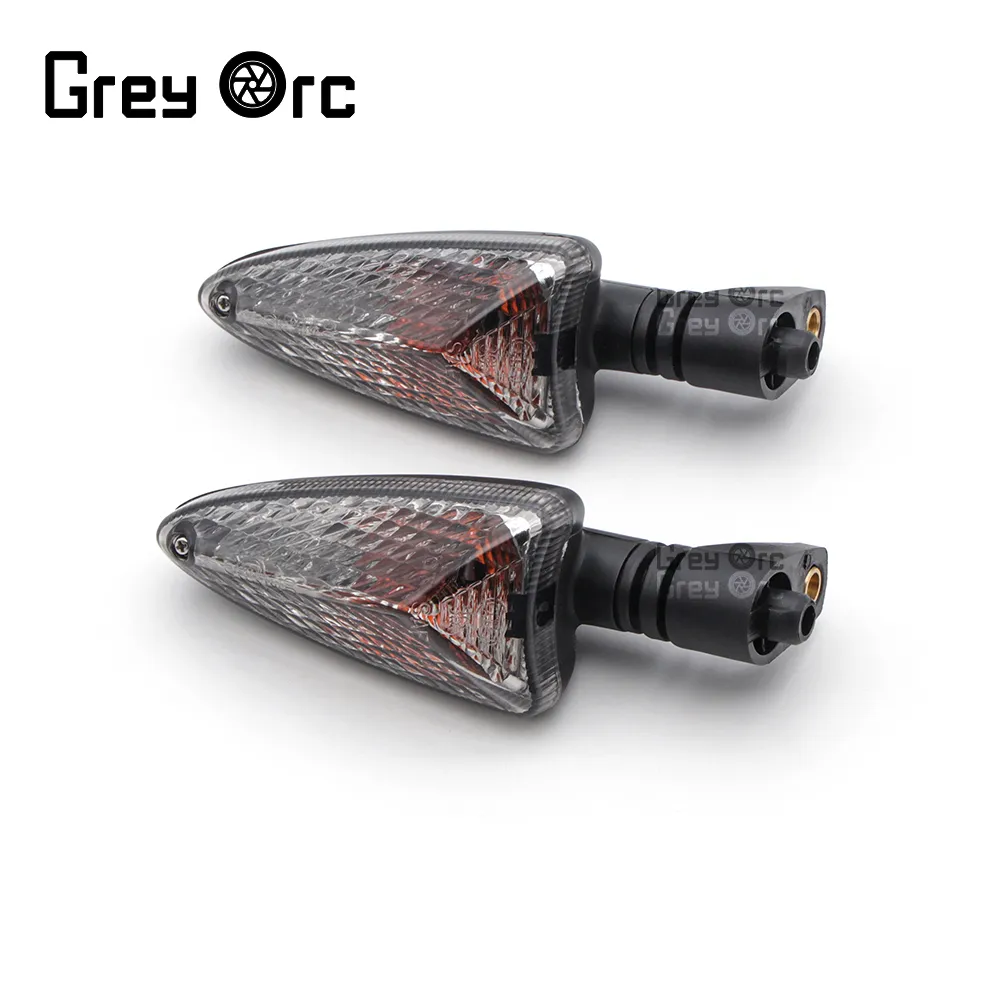 Smoke LED Turn Signal Indicators – For BMW S1000RR, R1200R, R1200GS, K1300R (Pair)