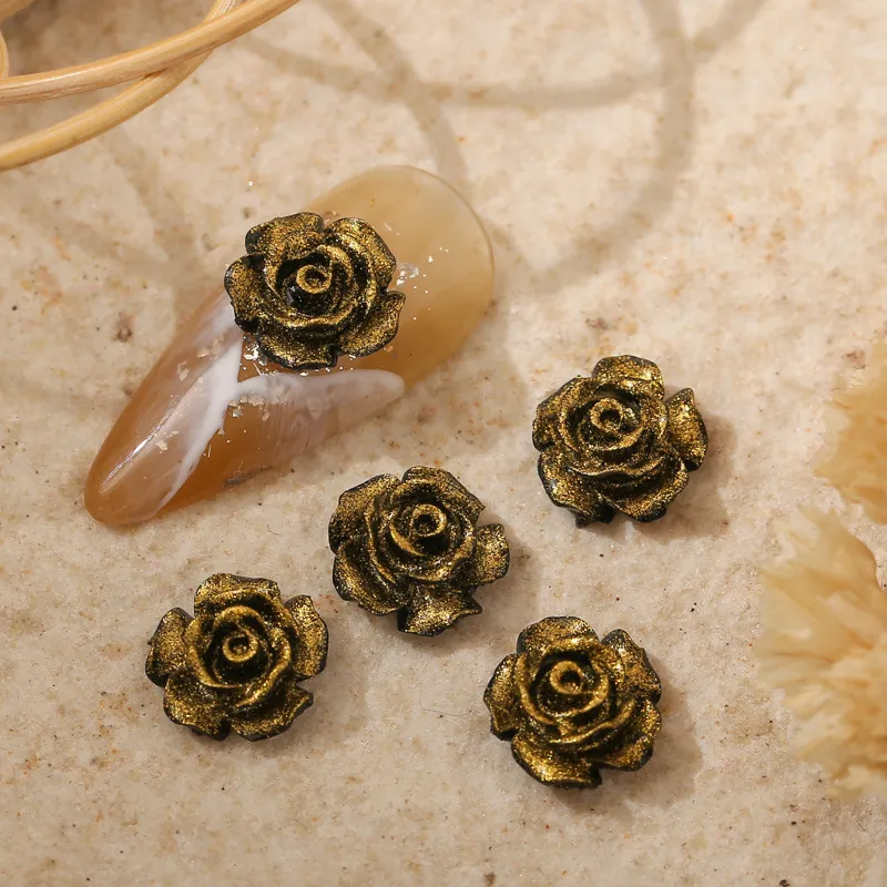 DHgate.com:B6/8/10mm 3D White Rose Nail Art Flowers: 50 DHgate.com:B6/8/10mm 3D White Rose Nail Art Flowers: 50