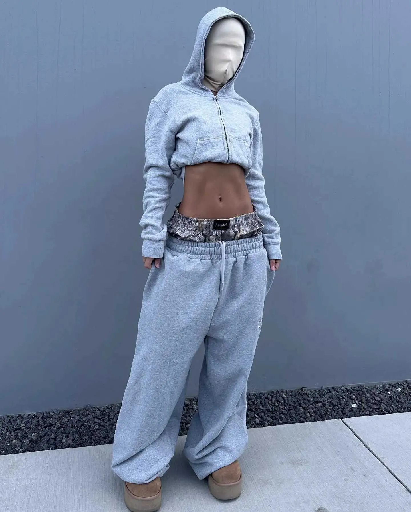 Y2K Retro Camouflage Double Waisted Expensive Sweatpants For Y2K Retro Camouflage Double Waisted Expensive Sweatpants For
