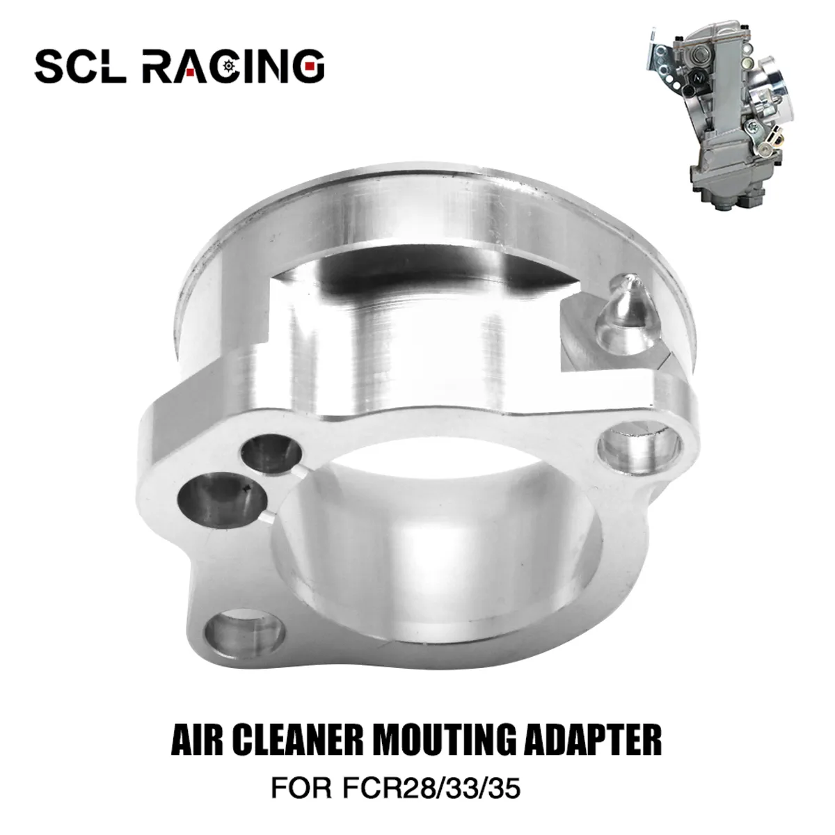 DHgate.com:SCL Racing FCR Carburetor Intake Adapters Air Cleaner 