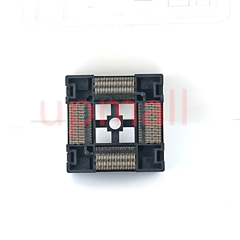 Adaptateur QFP100 Vers DIP100 Allsocket - Pitch 0,5 Mm, 14x14 Mm, Pour Programmation Et Test - 7