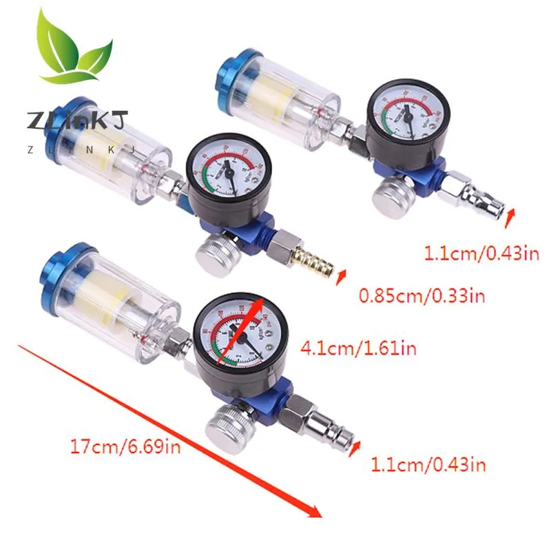 Digital Paint Spray Gun Air Pressure Regulator With Water Trap Filter – Gdxs