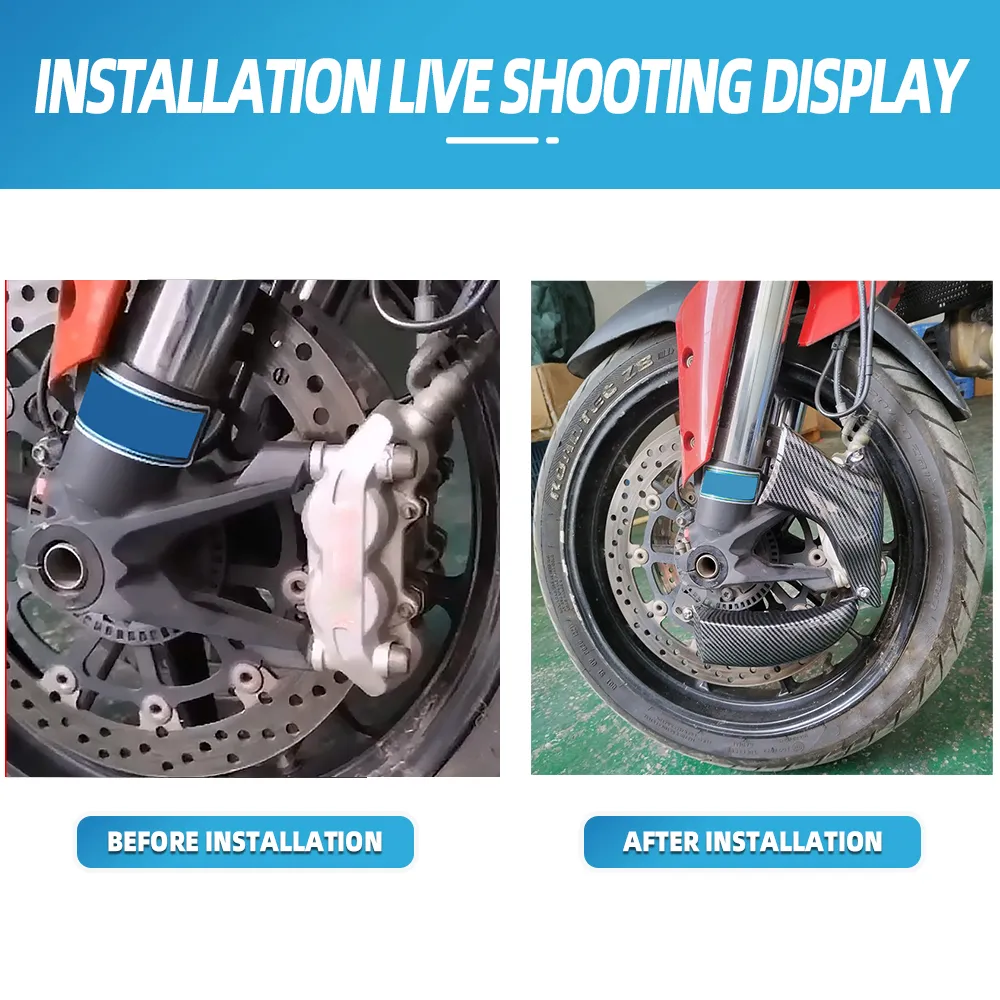 DHgate.com:Universal Motorcycle Front Disc Cooling Air Ducts