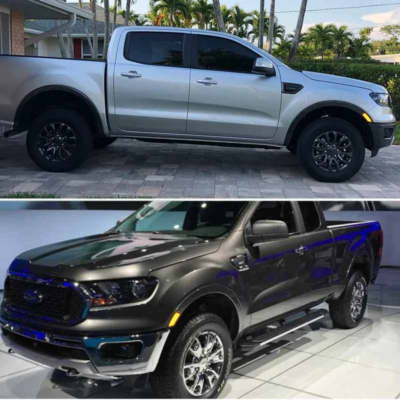 Smoked Lens White LED Side Marker Lights For 2019-2022 Ford Ranger – Front Fender Pair
