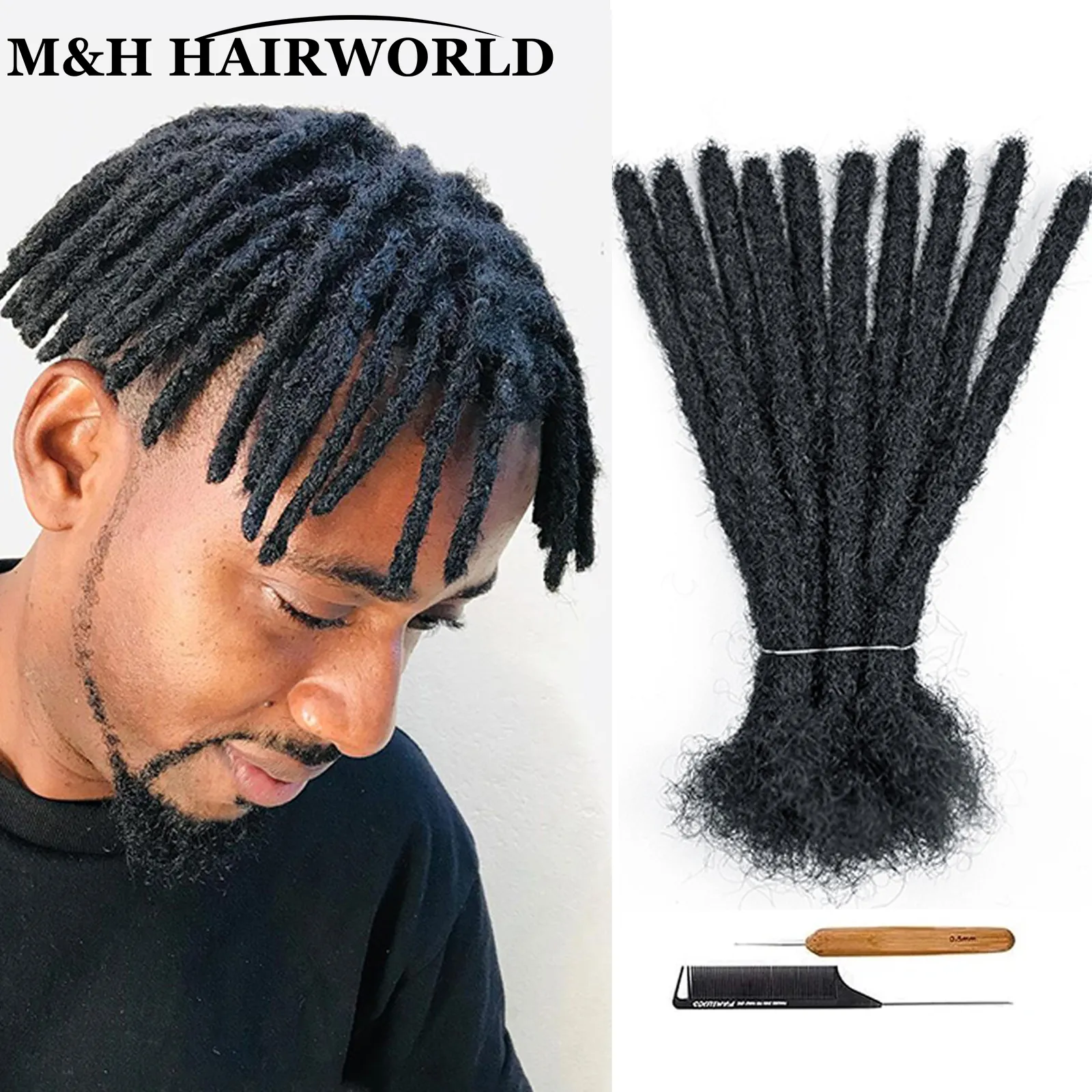 Wholesale Brazilian Human Marley Hair Dreadlocks Extensions For Men Afro Kinky Straight Locs Crochet And Braiding Bundles From Ddmylovely 34.68 DHgate.Com
