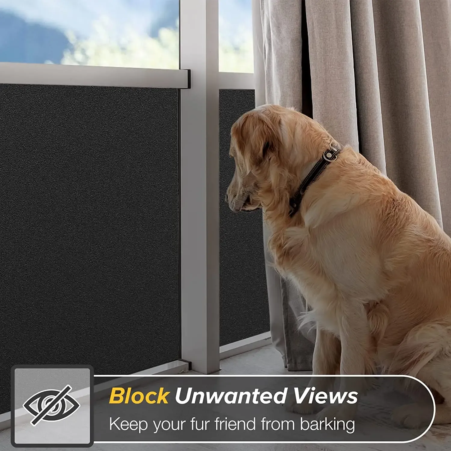 Blackout Window Film 100% Govee Permanent Outdoor Lights Blocking 