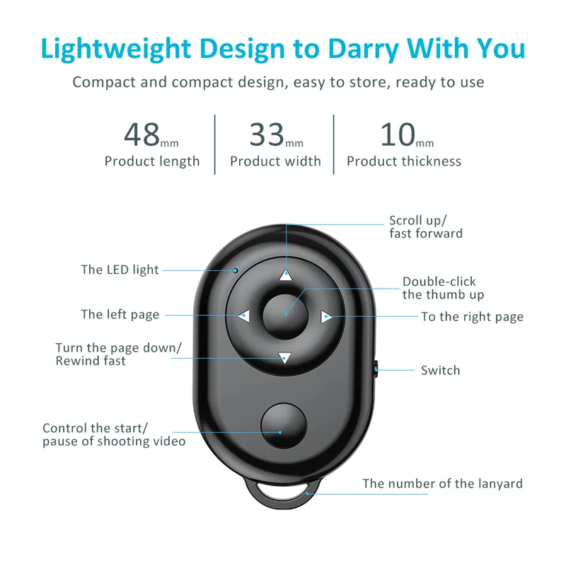 Small Pocket Remote Small Convenient Mobile Phone Remote Controls ... From Ddmyearth, $22.7 ...
