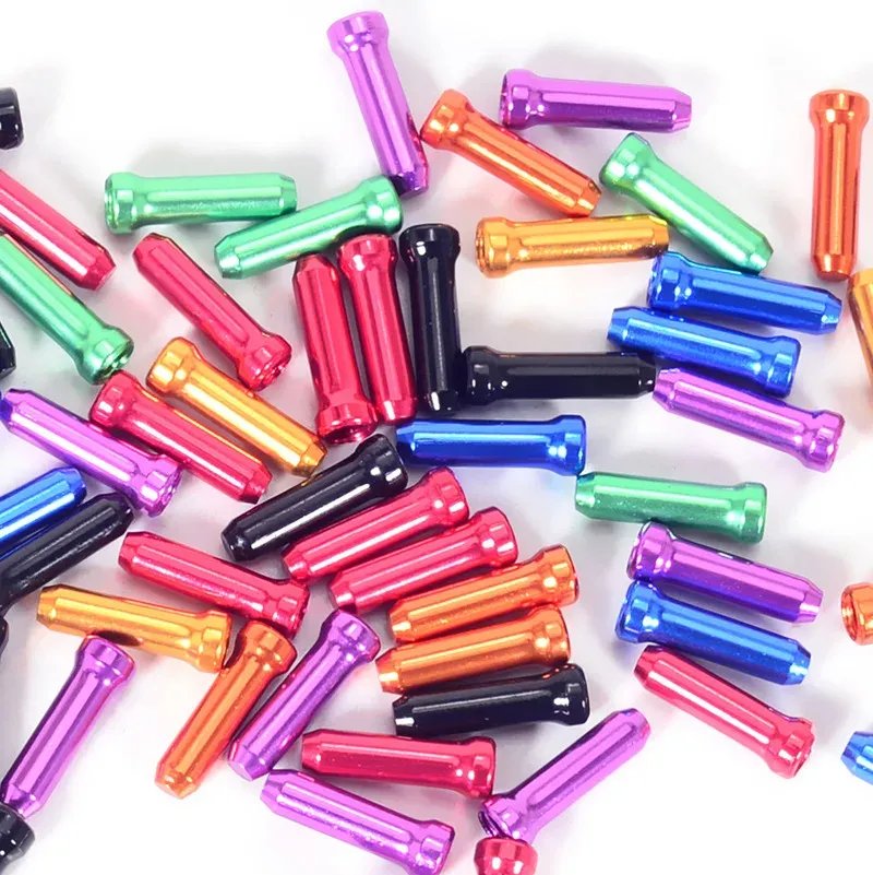 Save Big on Bulk Bicycle Cable End Cap Bike Shifter Cable End Caps: 20PCS  Bicycle Brake Derailleur Cable Tips Crimps Tail Cap Bike Accessories Best 