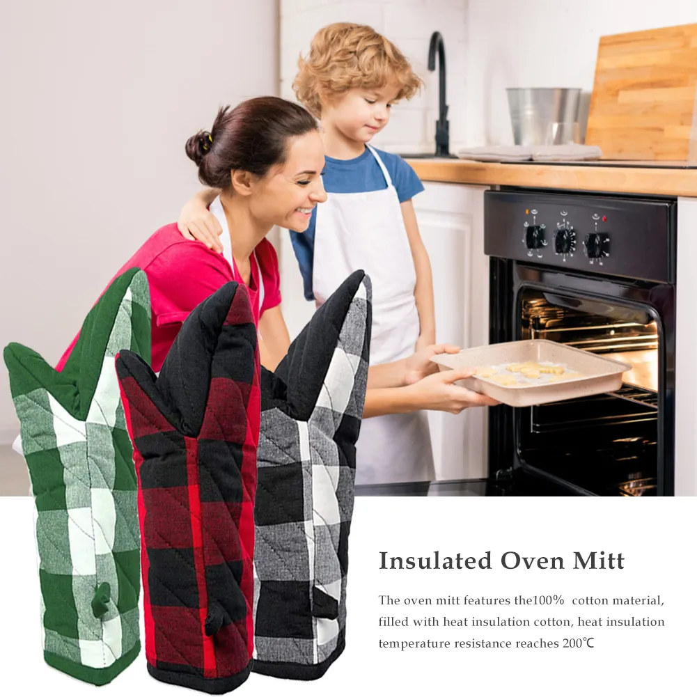 DHgate.com:Silicone Oven Mitts, Heat-Resistant Non-Slip Kitchen Gloves ...