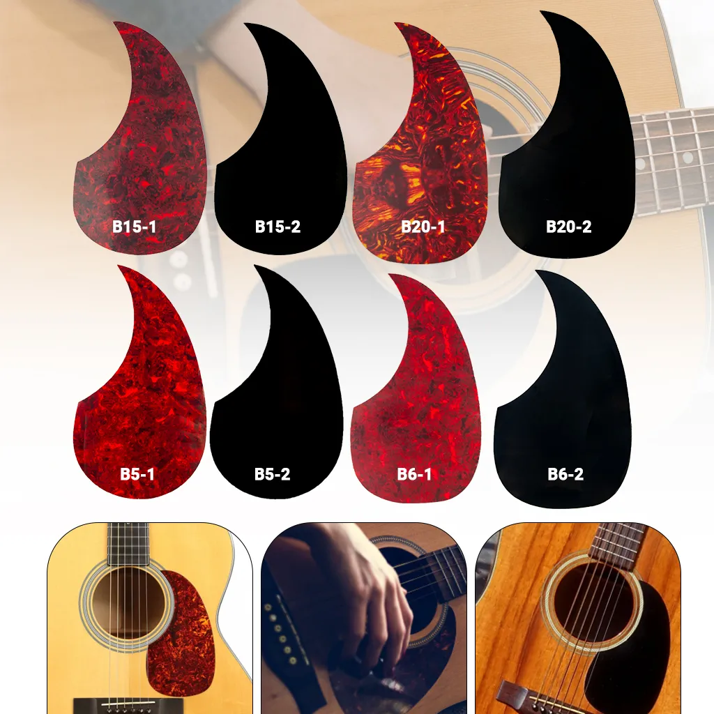 Professionele Folk Akoestische Gitaar Slagplaat Ze