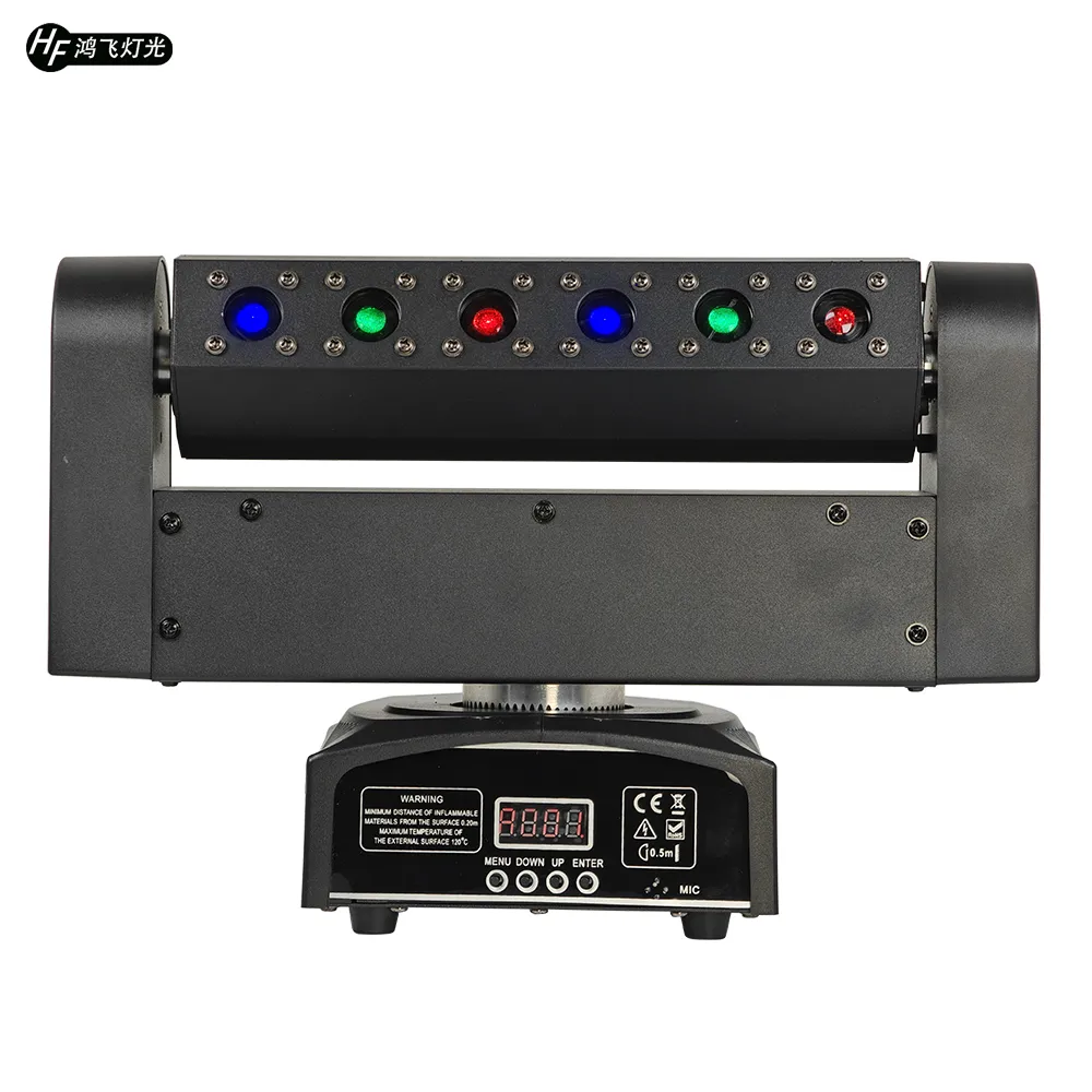 6 Eye RGB Laser Moving Head Stage Light | Scan Laser Light With Beam ...
