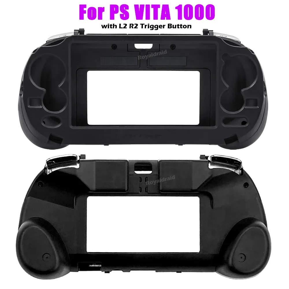 NEW Black White PS VITA 1000 Game Hand Grip Handle From