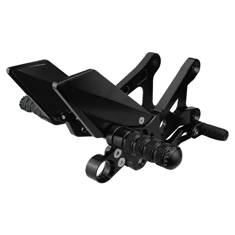 MTKRACING Adjustable Rear Sets Foot Pegs for Yamaha YZF-R6 2017 ...