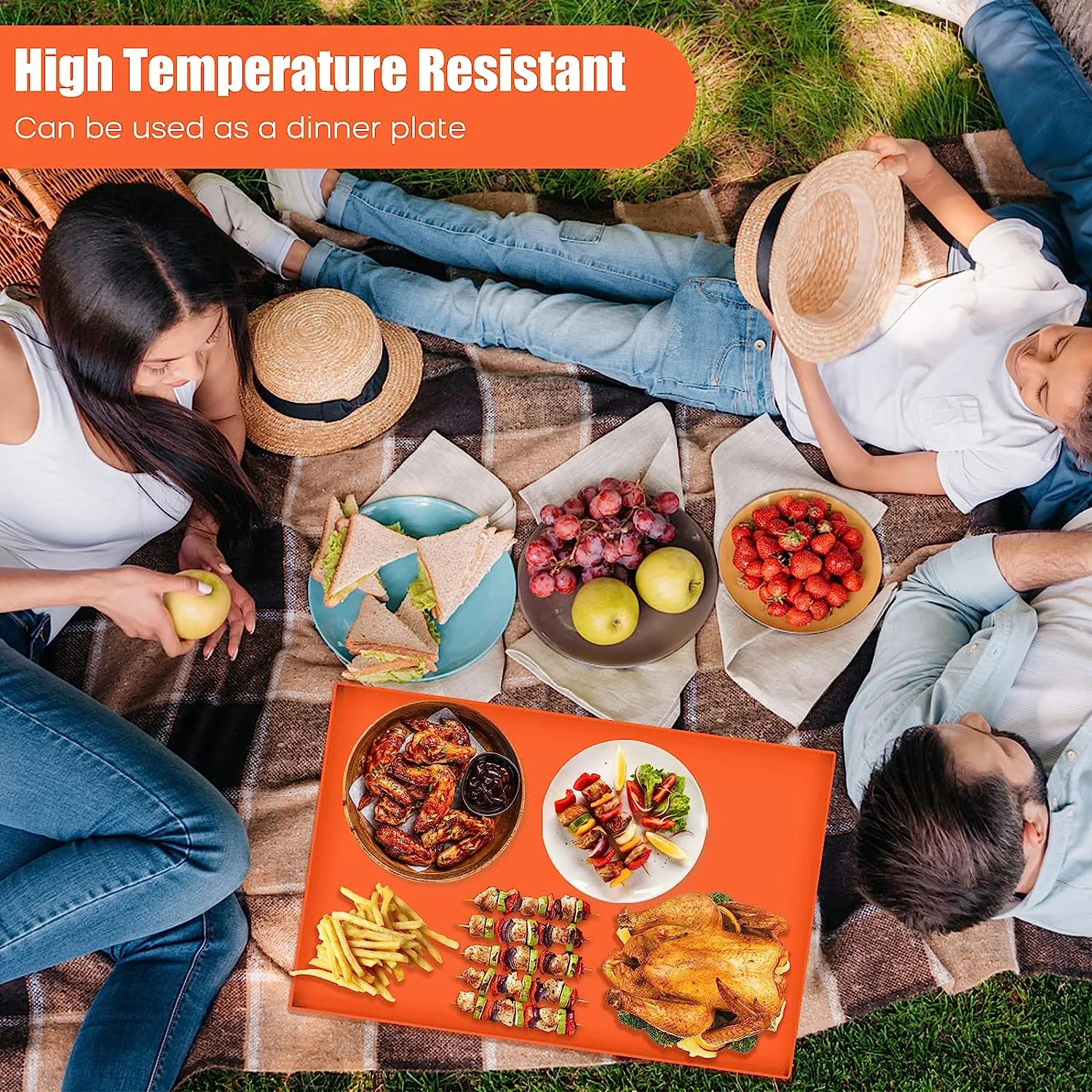 Non Stick BBQ Grill Mat Silicone Baking Mat For 2024 High Temp Resistant Kitchen Cooking Sheet 4 Sizes From Homepro11 29.34 DHgate.Com