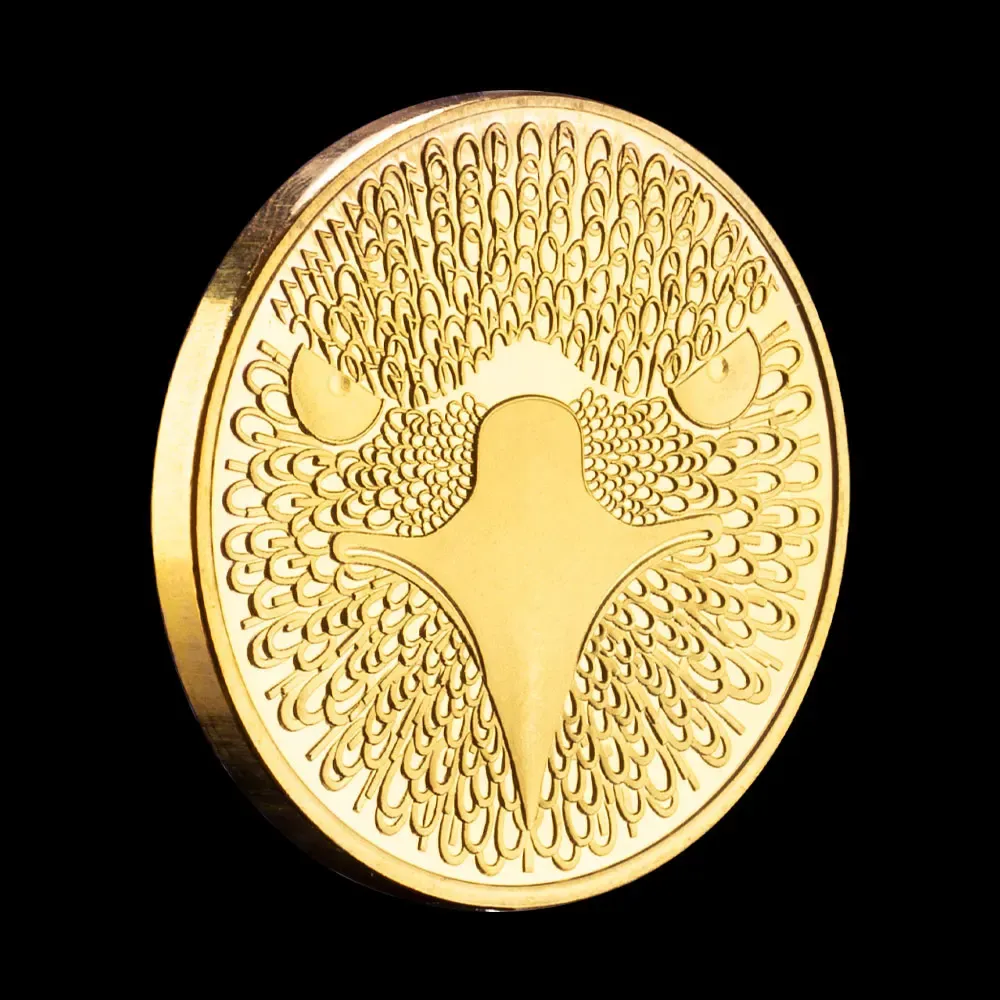 Bitcoin Cent Creative Souvenir Coin Golden Plated Physical Cryptocurrency  Coin Eagle Pattern Bitcoin Commemorative Coin From Ddmyearth, $20.98 |  DHgate.Com