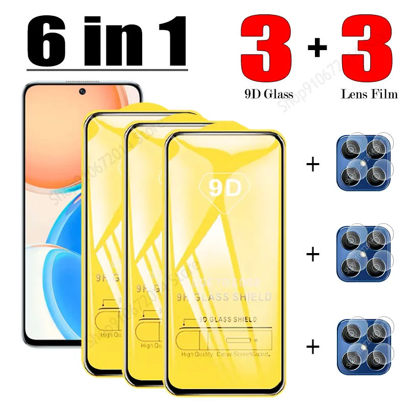 thumbnail image 2 of 9H Tempered Glass Screen Protector For HONOR X6a – Full Display Coverage, 3-Layer Kit 2 of 2