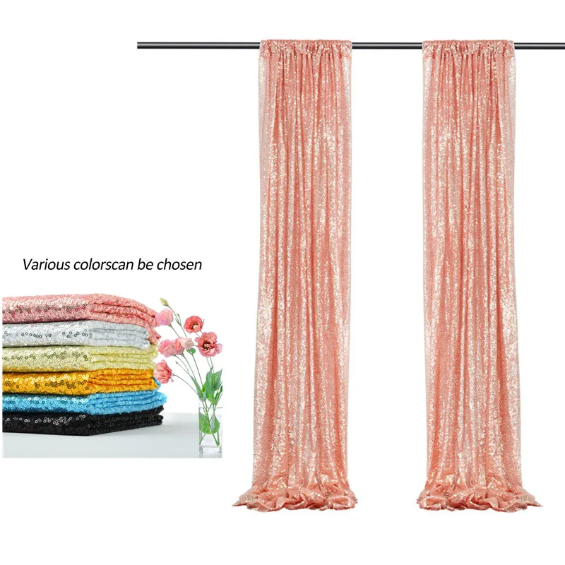 1Pcs-4x8ft Gold Sequin Backdrop, Upgrade Shimmer Backdrop For Wedding Christmas Decor, Party Photo Booths, And Event Decorations