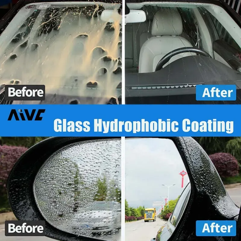 Water Repellent Spray Glass Hydrophobic Coating Anti-Rain For Car Glass ...