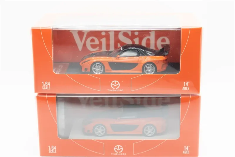 TIME MICRO 1:64 RX-7 Veilside Diecast Model Car | eBay