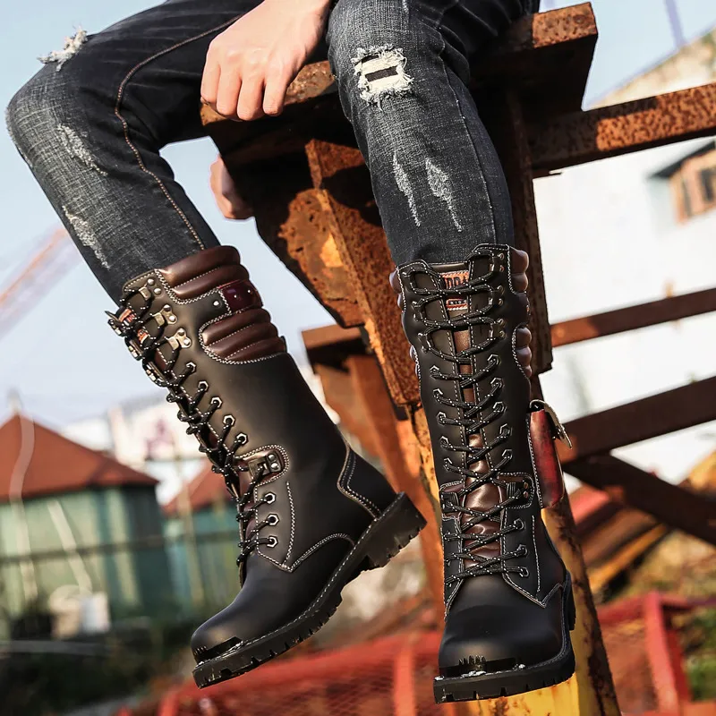 Mens boots for motorcycle riding hot sale