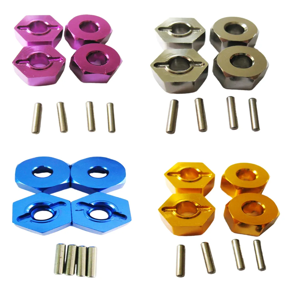 Aazon.co: RCAWD Alloy Wheel Hex Adapters 1/8 8x32 To 17 PRO635600