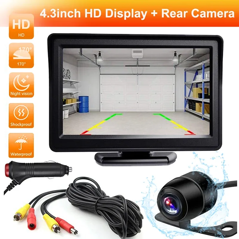 7 Inch Multimedia Screen Universal 7-Inch Multimedia Video Player with CarPlay Android Auto, FM ...