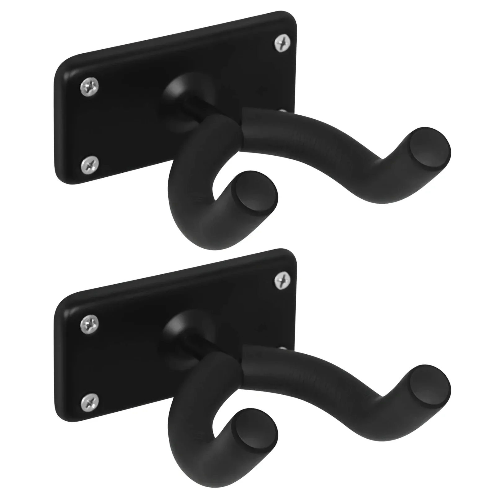Aazon.co: Wobblegus Guitar Wall Ount Hanger - 5 Adjustable Rack Holder - For Acoustic, Bass