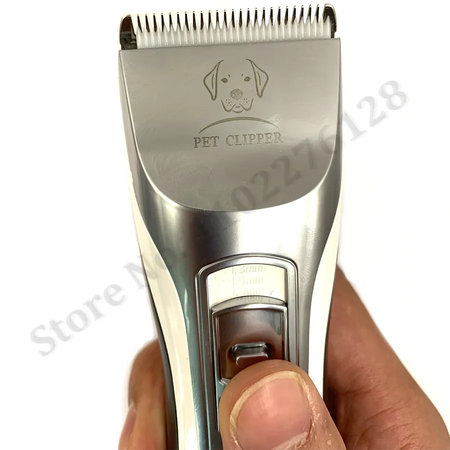 Professional Pet Grooming Clippers Rechargeable Dog Hair Trimmer with 7000RPM Motor for Electric Cat Shaving