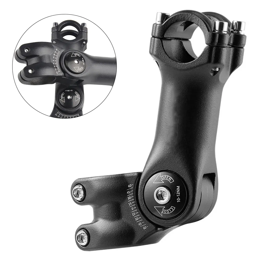 giant bicycle stem riser Mountain Bike Adjustable Handlebar Stem Extender SAVA Carbon Bike this stem is 9% stiffer and 7% lighter Giant Contact SL OD2 Stem