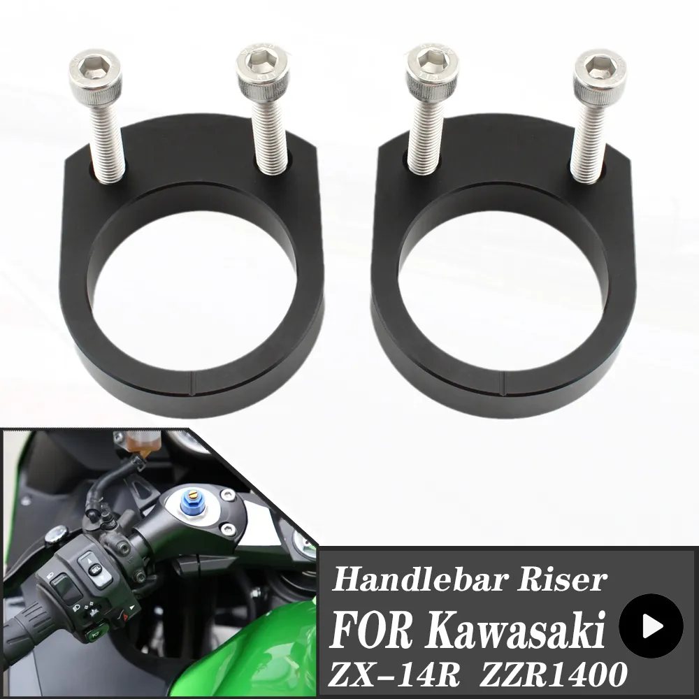 DHgate.com:ZX-14R ZZR1400 Motorcycle Handlebar Clamps - 15mm Aluminum ...