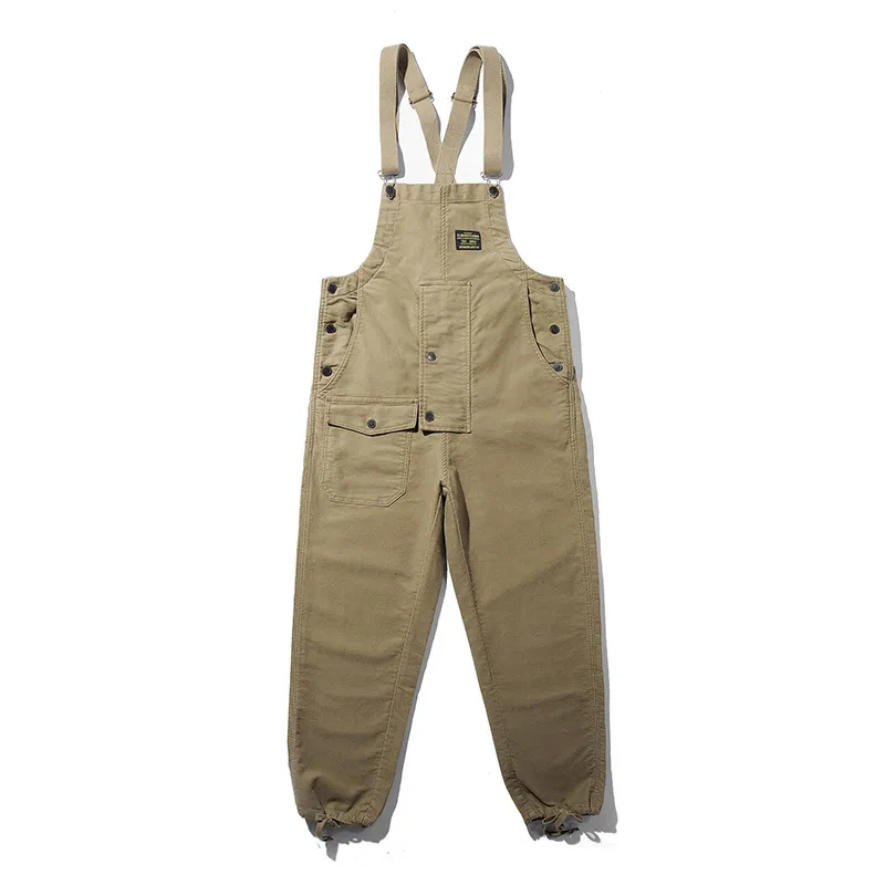 WEIRDO Overalls WRD DECK PANTS KHAKI S