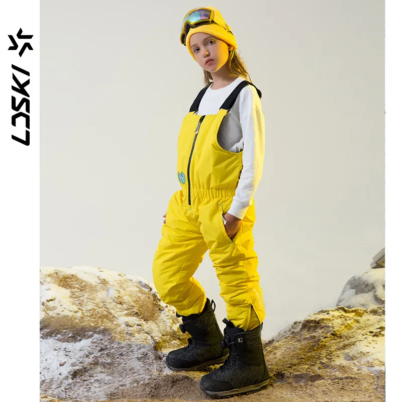 Baby Winter Snow Bib Pants - Fleece Lined Windproof Overalls For Boys & Girls (6M-5Y)