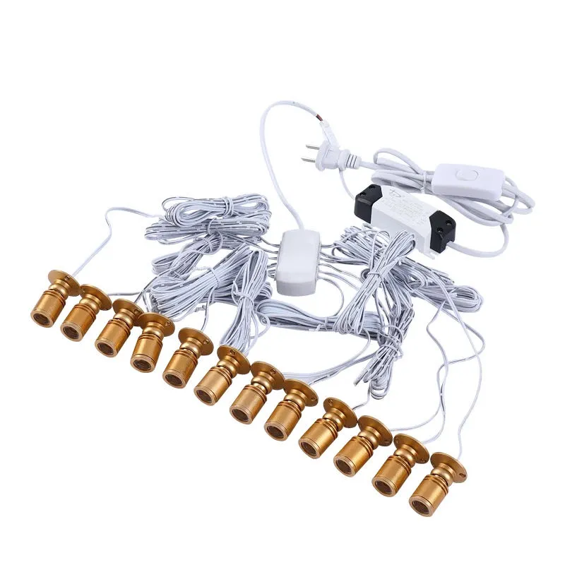 UpgradedTouch Switch Mini LED Puck Lights, Pack Dimmable Under