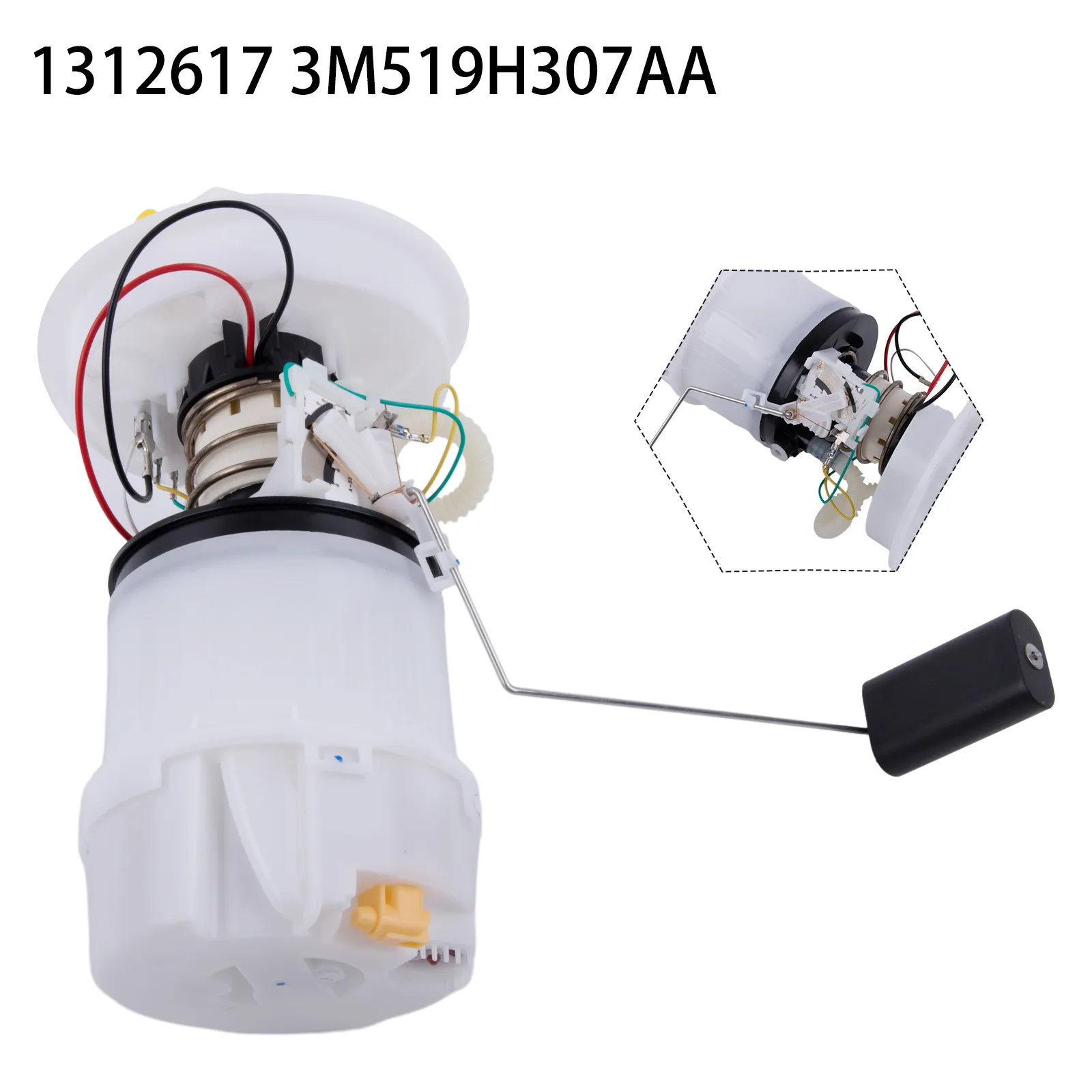 Pompa Carburante Frankberg Per Ford C-Max, Focus, Grand C-Max, Volvo V40 - Compatibile, Solo Benzina, Codici 1686239