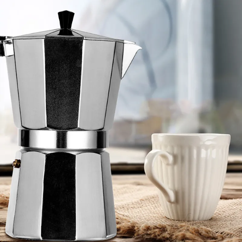 ♡moka♡ Amazon.com: Hongzer Moka Pot, Aluminum Octagonal Stovetop