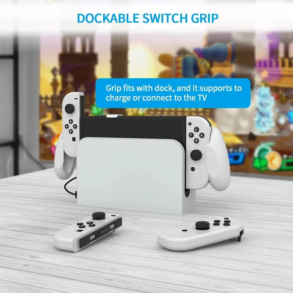 Nintendo Switch OLED Case Handle Bracket Hand Grip Protective
