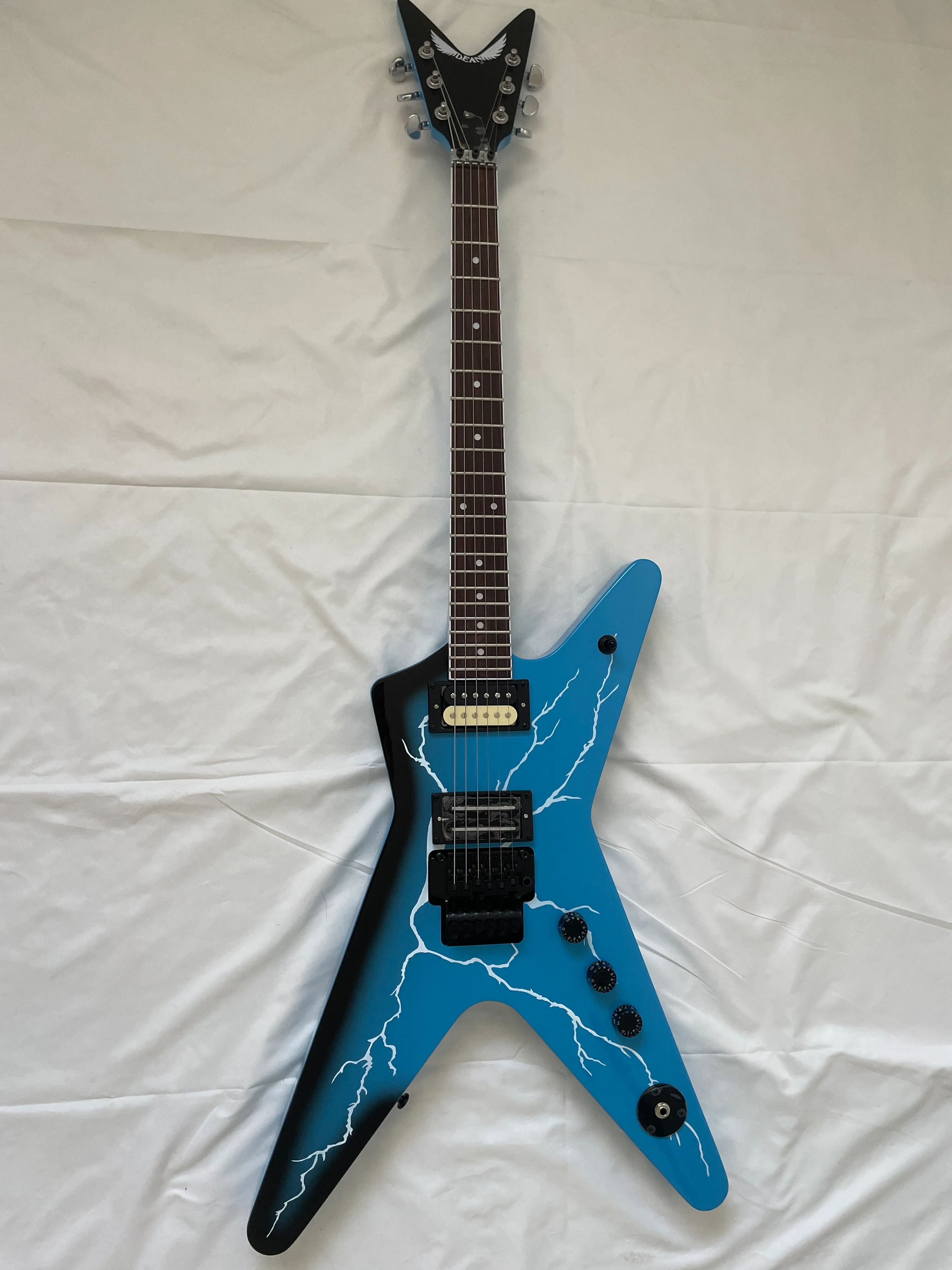 Dimebag Darrell Tribute Electric Guitar - ML Shape, Lightning